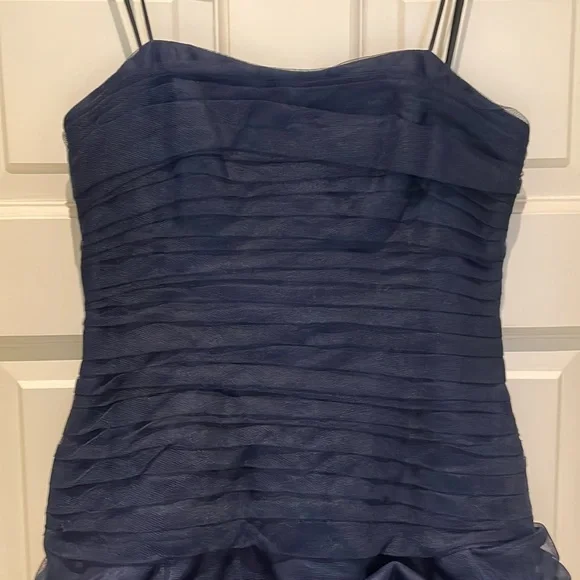 Navy Liancarlo Couture dress - Picture 2 of 6